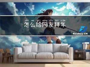 怎么给网友拜年