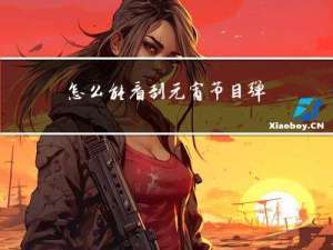 怎么能看到元宵节目弹幕