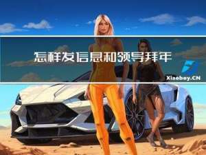 怎样发信息和领导拜年信息