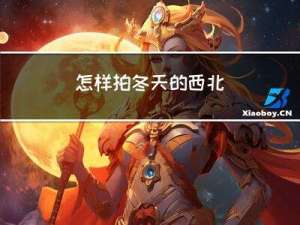 怎样拍冬天的西北