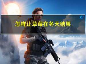 怎样让草莓在冬天结果