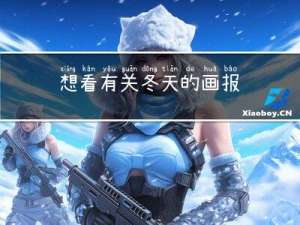 想看有关冬天的画报