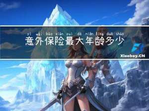 意外保险最大年龄多少不能保