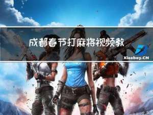 成都春节打麻将视频教程