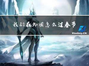 我们在外国怎么过春节