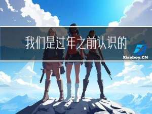 我们是过年之前认识的英文