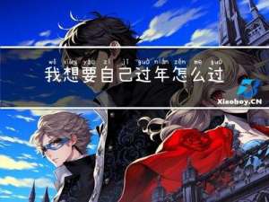 我想要自己过年怎么过英语