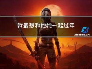 我最想和他她一起过年