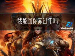 我能回你家过年吗