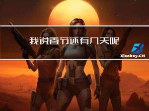 我说春节还有几天呢