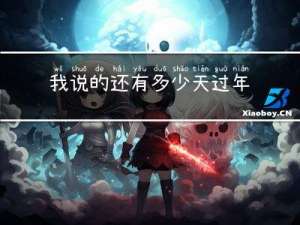 我说的还有多少天过年