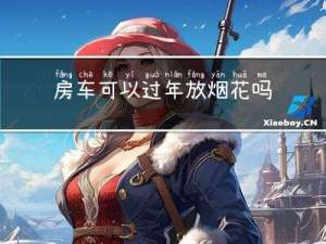 房车可以过年放烟花吗