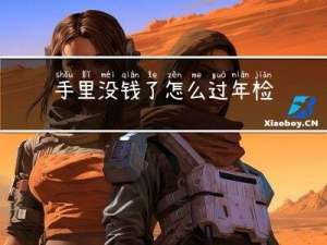 手里没钱了怎么过年检