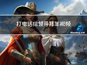 打电话给领导拜年视频好吗