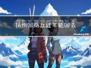 扬州回商丘过年能回去吗