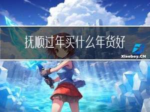 抚顺过年买什么年货好看