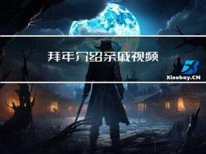 拜年介绍亲戚视频