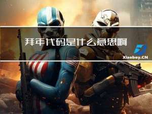 拜年代码是什么意思啊