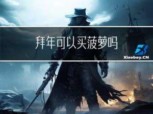 拜年可以买菠萝吗