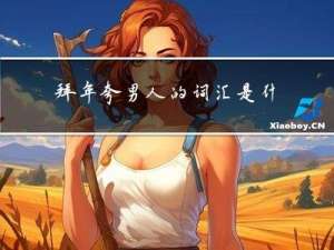 拜年夸男人的词汇是什么