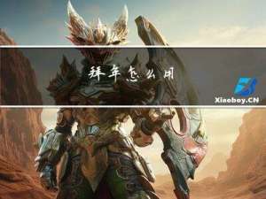拜年怎么用