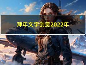 拜年文字创意2022年