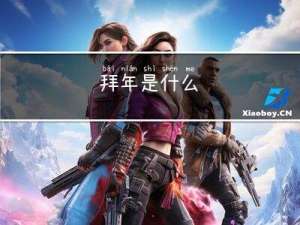拜年是什么