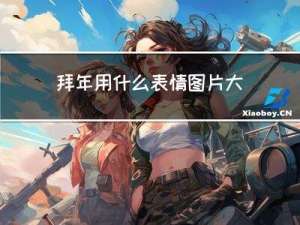 拜年用什么表情图片大全