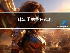 拜年用的是什么礼