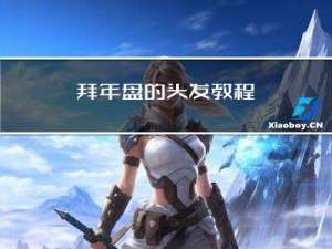 拜年盘的头发教程