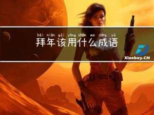 拜年该用什么成语