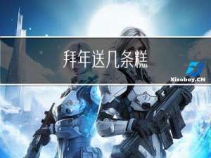 拜年送几条糕