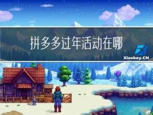 拼多多过年活动在哪
