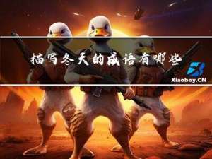 描写冬天的成语有哪些成语