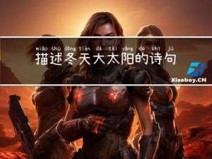 描述冬天大太阳的诗句