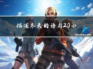 描述冬天的语句 小学