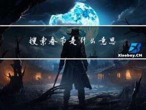搜索春节是什么意思