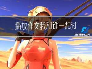播放作文我和谁一起过年