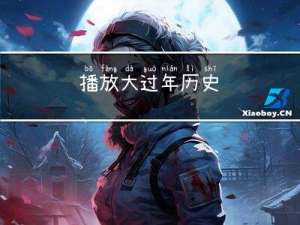 播放大过年历史