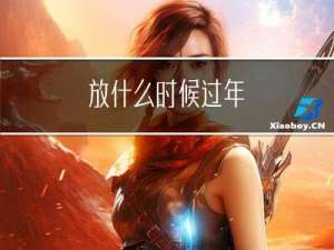 放什么时候过年