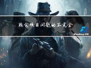 数仓项目问题的不完全记录