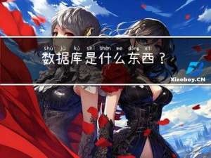 数据库是什么东西？