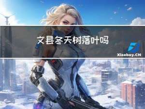 文县冬天树落叶吗