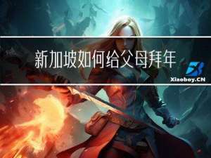 新加坡如何给父母拜年英文
