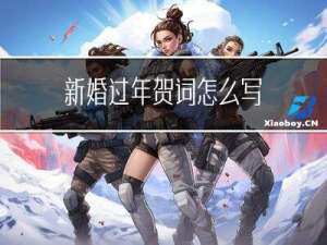 新婚过年贺词怎么写