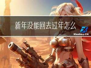 新年没能回去过年怎么说