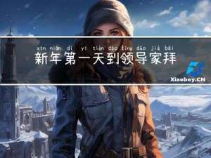 新年第一天到领导家拜年
