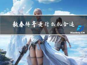 新春拜年是什么礼合适
