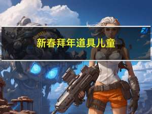 新春拜年道具儿童