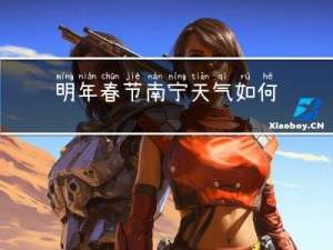 明年春节南宁天气如何